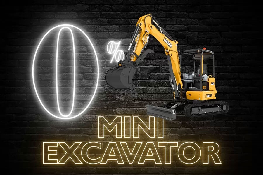 0% Mini Excavator